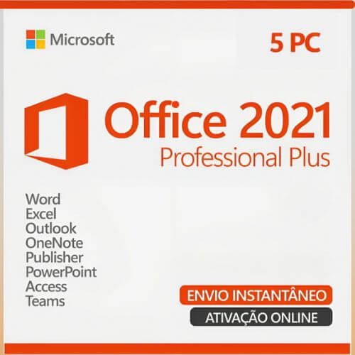Office 2021 Professional Plus Licença Original Para Windows